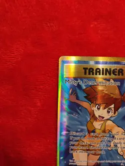 Misty’s Determination 108/108 Full Art Secret Rare XY Evolutions Pokemon Trainer - Image 2