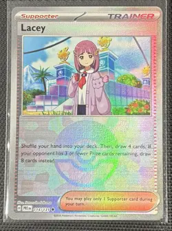 Lacey (Poke Ball Pattern) 114/131 Pokemon Sv: Prismatic Evolutions Holo - Image 1
