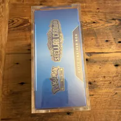 Pokemon TCG Stellar Crown ETB Elite Trainer Box New Sealed in case - Image 3