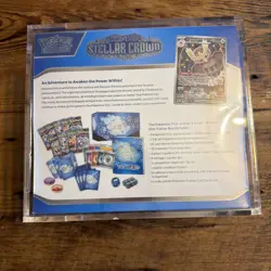 Pokemon TCG Stellar Crown ETB Elite Trainer Box New Sealed in case - Image 4