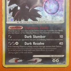 Darkrai 3/100 Majestic Dawn Vintage Cosmos Holo Pokemon TCG - Image 4
