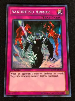Yugioh Sakuretsu Armor LCYW-EN288 1ST Super (NM) - Image 1