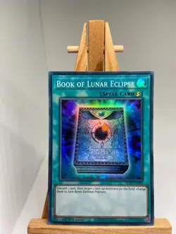 Book Of Lunar Eclipse - Super Rare 1st Edition MP22-EN099 - LP - YuGiOh - Image 1