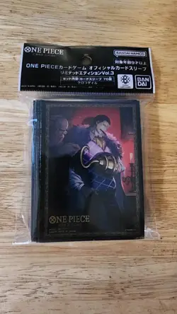 ONE PIECE Card Game Official Sleeves Crocodile Limited Edition Vol.3 70pcs - Image 1