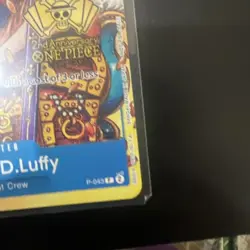 Monkey.D.Luffy (2nd Anniversary Stamped Promo) P-043 - One Piece TCG - English/3 - Image 3