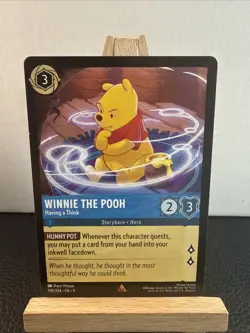 Disney Lorcana TCG Winnie the Pooh 161/204 Rise of the Floodborn Regular Rare NM - Image 1