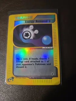 Pokemon Card Energy Removal 2 Expedition Reverse Holo 140/165 - LP - Image 1