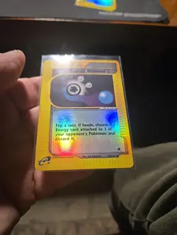 Pokemon Card Energy Removal 2 Expedition Reverse Holo 140/165 - LP - Image 2