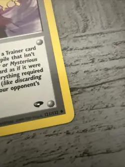 Sabrina's Psychic Control 121/132 Gym Challenge Uncommon Trainer Pokemon Card LP - Image 5