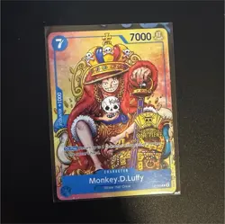 Monkey.D.Luffy P-043 2nd Anniversary Promo One Piece Card Game - Image 1