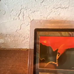 Magic: The Gathering Beta Invisibility Enchantment Creature Blue Card - Image 2