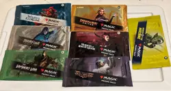 MTG:phyrexia Murders Brothers War New Capenna Promo Pack (LOT x7) - SEALED - Image 1