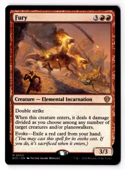 Fury 50 Commander: Lorwyn Eclipsed Normal NM - Image 1