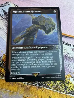 Mjolnir, Storm Hammer (Foil Etched) Universes Beyond: Assassin's Creed Foil - Image 1