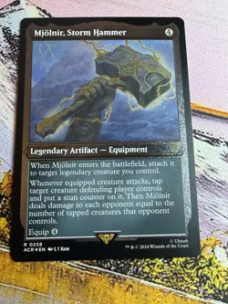 Mjolnir, Storm Hammer (Foil Etched) Universes Beyond: Assassin's Creed Foil - Image 2