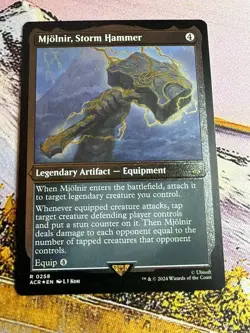 Mjolnir, Storm Hammer (Foil Etched) Universes Beyond: Assassin's Creed Foil - Image 3