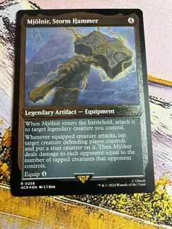 Mjolnir, Storm Hammer (Foil Etched) Universes Beyond: Assassin's Creed Foil - Image 4