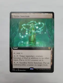 MTG - Tyrite Sanctum (Extended Art) Kaldheim Regular R#372 - Image 1