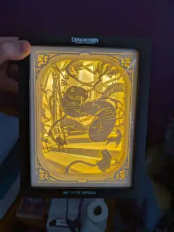 Very rare 1/50 promotional light box for Duskmourn Magic The Gathering. - Image 1