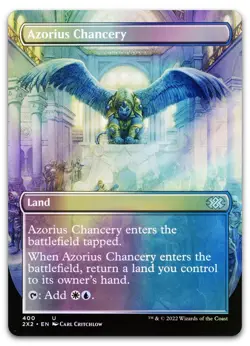 Azorius Chancery (Borderless) #400 (Foil) (NM) Double Masters 2022 2X2 Magic MTG - Image 1