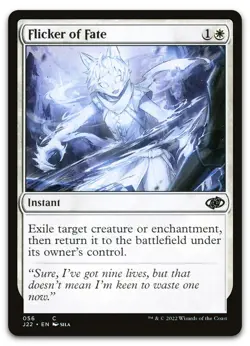 Flicker of Fate #56 (NM) Jumpstart 2022 J22 Magic MTG - Image 1