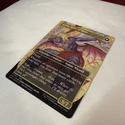 X1 non foil borderless Kefka, Court Mage from FIN - Image 2
