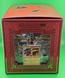 Pokemon TCG Charizard Ex Super Premium Collection Box Sealed New - Image 2