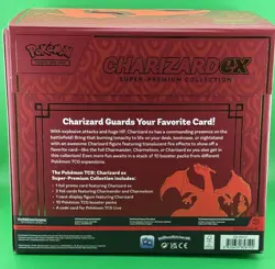 Pokemon TCG Charizard Ex Super Premium Collection Box Sealed New - Image 4
