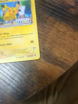 Pokemon TCG Pikachu Build-A-Bear Workshop Promo 20/108 Promo MP - Image 4