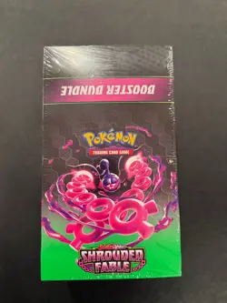 2024 Pokemon Scarlet Violet Shrouded Fable Sealed Booster Bundle Display Box - Image 1