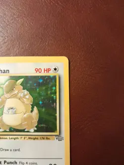 Pokemon TCG Kangaskhan Jungle 5/64 Holo Unlimited Rare - Moderately played - Image 3