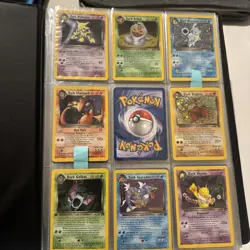 Pokemon Team Rocket Near Complete Set 83/82 WOTC Vintage 2000 w Raichu - Image 1