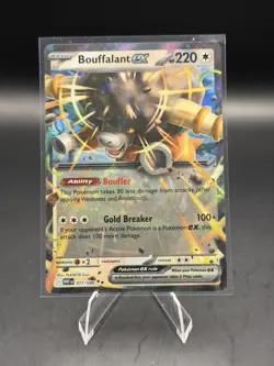 Bouffalant EX 77/86 White Flar Double Rare - English Pokemon TCG (NM) - Image 1