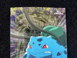 2000 Topps Chrome Pokemon Bulbasaur #01, Ivysaur #02, Venusaur #03 - NM/LP - Image 4