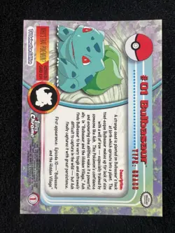 2000 Topps Chrome Pokemon Bulbasaur #01, Ivysaur #02, Venusaur #03 - NM/LP - Image 5