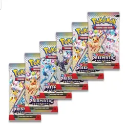 Pokemon TCG: Scarlet & Violet Prismatic Evolutions Booster Bundle Factory Sealed - Image 3