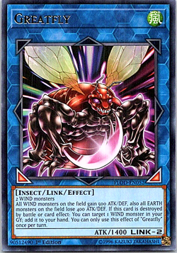 Greatfly FLOD-EN052 Yu-Gi-Oh! Light Play 1st Edition - Image 1