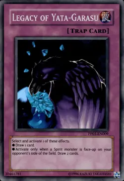 Legacy Of Yata-Garasu - Super Rare PP01-EN009 - LP - YuGiOh - Image 1