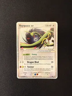 Rayquaza ex 039 EX Deoxys Holo Pokemon TCG Card 100 HP Nintendo Basic - Image 1