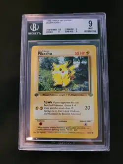 1x 1999 1st Edition Jungle Pikachu #60 BGS 9 Pokemon Card - Image 1