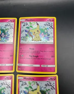 Lot of 6x 2019 Pokemon Sun & Moon Rare Holo PROMO Mimikyu Cards SM163 - Image 4