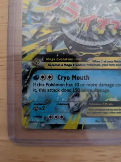 M Glalie EX 35/162 XY - Breakthrough Full Art Ultra Rare Holo Pokemon Card - Image 5