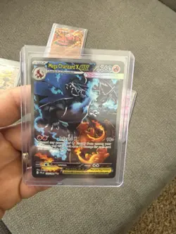 Pokemon Mega Charizard X EX 125/094 Flame Type English TCG Card - Image 1