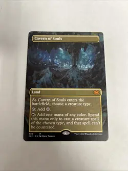 Cavern Of Souls Borderless Nonfoil Double Masters 2022 Card #402 MTG LP - Image 1