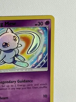 Pokemon Shining Mew 40/73 Shining Legends Holo Rare Card Near Mint Condition - Image 4