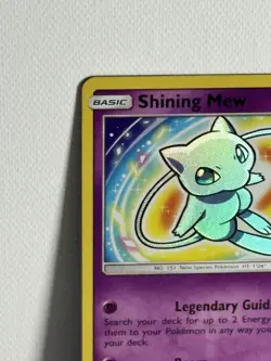 Pokemon Shining Mew 40/73 Shining Legends Holo Rare Card Near Mint Condition - Image 5