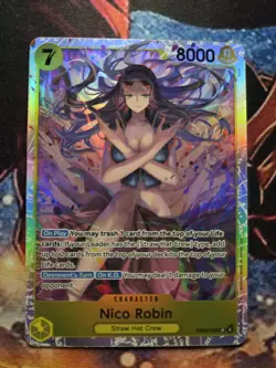 Nico Robin EB03-055 ENGLISH SR ONE PIECE Heroines Edition - ONE PIECE Card Game - Image 1