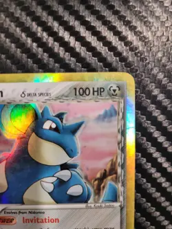 Nidoqueen Delta Species 7/101 Dragon Frontiers Holo Pokemon TCG Card MP - Image 4