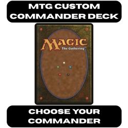 MTG Custom EDH Commander Deck – 100 CARD Deck – HIGH Power - MYSTERY DECK - Image 1