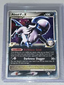 Pokemon TCG Absol G LV.X 141/147 Supreme Victors 2009 Holo Card - Image 2